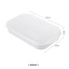 Caja de conservación de carne congelada para refrigerador, refrigerador de grado alimenticio, plástico especial con tapa, caja sellada para alimentos congelados y conservantes de frutas