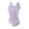 Ropa Moldeadora Abotonada Estilo Europeo y Americano para Mujer, Levanta Glúteos, Control de Abdomen de Doble Capa, Estilo Triángulo, Entrepierna Abierta, Levanta Caderas, Moldea Cintura, Ropa Interior que Aplana el Vientre