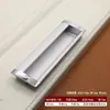 Manijas Empotradas Ocultas de Aleación de Zinc para Puertas Correderas, Puertas de Gabinete Cuadradas y Manijas Ocultas de Aluminio, Ventas Directas de Fábrica