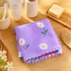 Tela de vellón de coral de girasol para exportación de comercio exterior transfronterizo, toalla de mano suave y absorbente, pañuelo pequeño, toalla cuadrada para el hogar