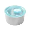 Contenedor de almacenamiento de alimentos de acero inoxidable con tapa, frasco sellado, tazón redondo para alimentos, caja de almacenamiento, organizador de refrigerador conveniente, lonchera