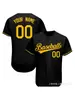 Dropshipping Nuevas Camisetas de Béisbol Deportivas de Manga Corta de Comercio Exterior para Hombres Malla de Secado Rápido Uniformes de Béisbol Impresos en 3D para Hombres y Mujeres