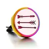 Clip de aromaterapia para coche de acero inoxidable 316L, clip de aire para coche, clip de bálsamo para coche, clip de perfume dividido y desmontable