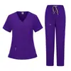 Tela Personalizada para Uniformes Quirúrgicos, Nombre de Tienda Bordado, Uniformes Quirúrgicos, Personalización Gratuita de Uniformes Quirúrgicos en Lotes Pequeños