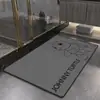 Tapete de Chão Absorvente para Banheiro Transfronteiriço Tapete de Banheiro de Lama Diatomácea Resistente a Manchas e Fácil de Cuidar Tapete Antiderrapante Tapete para Pés de Banheiro
