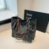 Set de Dos Piezas de Gran Capacidad 2026 Simple Casual Nueva Moda Estampado Bolso Tote Cruzado de un Solo Hombro para Mujer