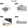 Popular Perrera Extra Grande de Amazon Soporte Cama para Mascotas Cama para Perros Lavable con Almohada y Base Antideslizante