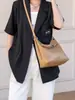 Bolso nuevo de piel genuina para mujer, moda callejera, práctico para el trayecto diario, bolso tote de piel de vaca de gran capacidad, bolso de hombro, bolso cruzado, bolso de axila