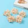 Cabezas de Flores de Hortensia Artificiales Materiales para Manualidades, Flores Falsas Frescas y de Aspecto Natural, Flores Artificiales Realistas de Alta Calidad para Arreglo de Escenas
