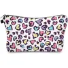 Venta Caliente Transfronteriza Amazon Lona Impermeable Impresa Bolsa de Cosméticos para Mujer Bolsa de Artículos de Tocador de Viaje Accesorios Almacenamiento