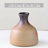 Mini Vaso de Cerâmica Estilo Japonês Floral Desktop Stoneware Zen Estilo Chinês Hidropônico Decoração de Casa Enfeites de Lenha no Exterior Transfronteiriço
