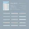 Pacote de Adesivos de Renda MomoPET Renda Branca Pura Padrão Estilo Europeu Material Decorativo Pacote de Adesivos para Diário Guka