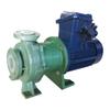 Bomba magnética de flúor con revestimiento CQB, bomba de chorro horizontal de plástico de ingeniería, bomba magnética de plástico de flúor de succión simple, bomba magnética resistente a los ácidos