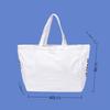 Bolsas de Lona Lisas con Impresión a Todo Color, Bolsas Tote de Algodón, Bolsas de Lona con Serigrafía Rápida, Regalos Personalizados de Gran Capacidad
