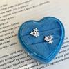 Aretes de perlas con aguja 925 para mujer, colgantes en la parte trasera, estilo ins, nuevo estilo caliente, modernos, lisos, circulares, nicho, aros para la oreja, venta al por mayor