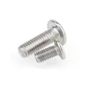 En Stock Tornillos para Máquina de Acero Inoxidable 304 de Cabeza Plana Delgada con Zócalo Hexagonal M1.4-M12 Tornillos para Muebles de Cabeza Plana Redonda con Zócalo Hexagonal