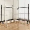 Nuevo Colgador de Ropa de Pie para Dormitorio Hogar Interior Perchero Barra para Colgar Ropa en Balcón Dormitorio Simple Móvil Colgador de Ropa