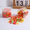 Estilo Fresco Coreano Cintas para el Cabello de Niños Gomas Elásticas Anillos Redondos para el Cabello Gomas Elásticas Desechables Lazos