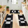 Alfombrilla Antideslizante para Suelo de Cocina al por Mayor Alfombra de Cocina de Franela Absorbente de Agua a Prueba de Aceite Fácil de Limpiar Felpudo de Cocina