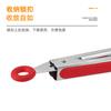 Clip para Alimentos de Silicona Clip de Soporte Triangular Vertical con Pies Clip para Barbacoa de Acero Inoxidable Clip para Barbacoa Clip para Alimentos