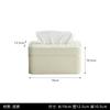 Caixa de papel multifuncional de alto bloco de luxo leve para casa, sala de estar, mesa de centro, hotel, controle remoto, mesa de armazenamento, carro, caixa de lenços