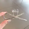 Oferta Especial Transfronteiriça Moda Acessórios de Cabelo Coque Grampo de Cabelo Presilha de Tubarão Presilha com Strass Acessório de Cabelo em Formato de Coração Gravata Borboleta Grampo de Cabelo para Menina