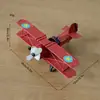 Venta Caliente Transfronteriza Zakka Metal Retro Hierro Modelo de Avión Adornos Creativos Manualidades Decoración del Hogar