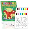 Novo produto transfronteiriço: Conjunto de pintura a aquarela infantil com tintas e pincéis embutidos, kit de pintura e colorir educativo portátil DIY para crianças pequenas