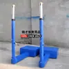 JC-99 Novo Poste de Vôlei de Aço Inoxidável Poste de Vôlei Aéreo Móvel Suporte de Vôlei Aéreo Elevatório por Manivela