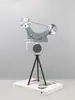 Gramófono Retro Vertical Simple Disco de Vinilo Lujo Ligero Adorno Creativo Modelo Escritorio Sala de Estudio Modelo Sala Venta