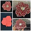 Sapatos Novos Full Diamond Transfronteiriços, Roupas com Flores, Grampos de Cabelo, Acessórios DIY, Strass, Flores Estéreo Super Brilhantes, Estilo Quente