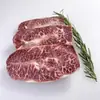 Fábrica Australiana 558 Carne de Ostra Angus M5+ Tendão Bovino Corte Cru Alimentado com Grãos 300 Dias Bife Flocado Atacado para Restaurantes