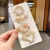 Corea del Sur Dongdaemun Lindo Pluma Traje de 6 Horquillas Sentido Avanzado Clip Oso Flequillo Clip de Borde Nueva Horquilla