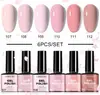 Serie de Set de Esmalte en Gel de 6 Colores, Serie de Colores de Moda Gel de Fototerapia Cpsr, Exclusivamente para Arte de Uñas Transfronterizo