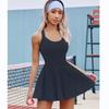 Nuevos Shorts Deportivos de Alta Calidad para Comercio Exterior Transfronterizo de Dos Piezas Falsas Falda de Tenis de Una Pieza Ropa de Yoga Fitness de Una Pieza Espalda Hermosa
