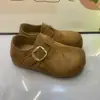 Popular Estilo Feminino Birkenstock com Aumento de Altura Escondido, Novidade Versátil Primavera e Outono 2026 Sapatos Femininos, Mocassins Casuais com Solado Macio