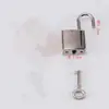 Estilo europeo y americano joyería transfronteriza hip-hop网红 lock con llave se puede separar para usar collar con cadena de metal