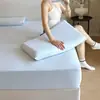 [Muebles para el Hogar Xiangling] Malla de Nylon-Spandex Clase A Refrigerante Mismo Estilo que Mu Mu (180 gramos) Juego de Sábanas Ajustables de Tres Piezas para Sensación Refrescante de Verano