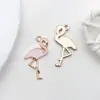 1 Gota de Óleo Rosa DIY Acessórios de Joalheria Feitos à Mão Liga Pequeno Pingente Brincos Brincos Pingente de Colar Material