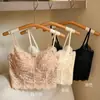 Sutiã Camisola de Renda Estilo Francês com Barbatanas Escovado para Mulheres, Push-Up para Seios Pequenos, Desejo Puro, Regulação de Temperatura, Pode Ser Usado como Camada Interna ou Externa, Sutiã Térmico