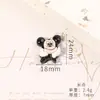 Accesorios para Joyería de Resina Dibujos Animados Lindo Ratoncito DIY Pegamento de Crema Imán para Refrigerador Funda de Teléfono Móvil Parche para Pasador Accesorios