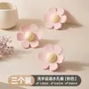 Tampão de ralo pequeno em formato de flor de silicone para lavatórios, filtro de pia, dispositivo anti-entupimento, retém detritos, cabelos e joias