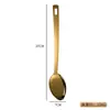 Espátula de cocina para exportación de acero inoxidable, cuchara sopera, cuchara coladora, cuchara para pasta, juego de siete piezas, ventas directas de fábrica