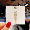 Broche de desenho animado personalizado broche de metal fofo em forma de gota de óleo acessórios para roupas bolsas acessórios de crachá broche