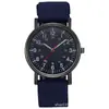 Comercio Exterior Venta Caliente Reloj de Pulsera de Lona para Deportes al Aire Libre Luminoso Correa Tejida para Hombre Esfera de Cuarzo Esfera Luminosa