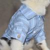 Ropa para Perros Estilo Japonés Primavera y Otoño Teddy Schnauzer Bichón Gato Mascota Camisa Verano Delgada Anticaída