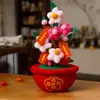 Decoración de Año Nuevo, Árbol de Naranja de la Fortuna, Escritorio, Flores de Navidad, Prosperidad y Buena Suerte, Adornos del Festival de Primavera