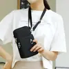 5 Bolsos para Teléfono Móvil para Mujer, Mini Bolsos Cruzados, Bolsos de Tela para Teléfono Móvil de Verano, Colgantes Verticales para el Cuello, Portafolletos de Muñeca Portátiles
