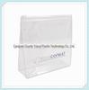 Fornecimento de bolsa de PVC transparente bolsa com zíper de PVC fabricantes de bolsa de embalagem transparente de PVC para cosméticos