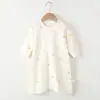 Saco de Dormir para Bebê Estilo Primavera/Verão Algodão Puro Roupão de Dormir Colcha Anti-Chute Artefato Pijama Infantil Meninos Meninas Roupa de Dormir de Bebê para o Verão